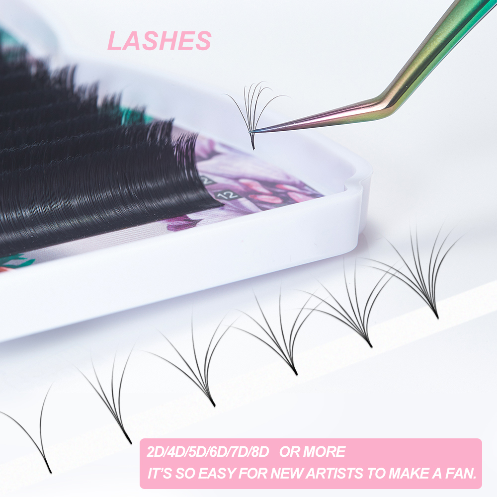 Eyelash Extension Yelix - Yelix Standart Kolay Fan Kirpikler Kolay