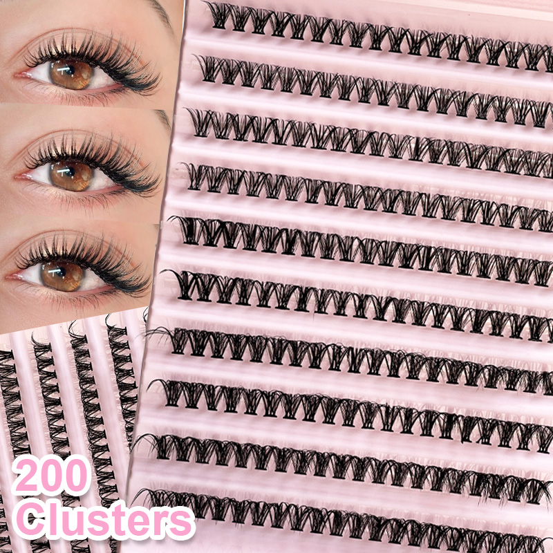 Eyelash Extension Class - Tekli Kirpikler Kirpik Demetleri 8-16mm 200