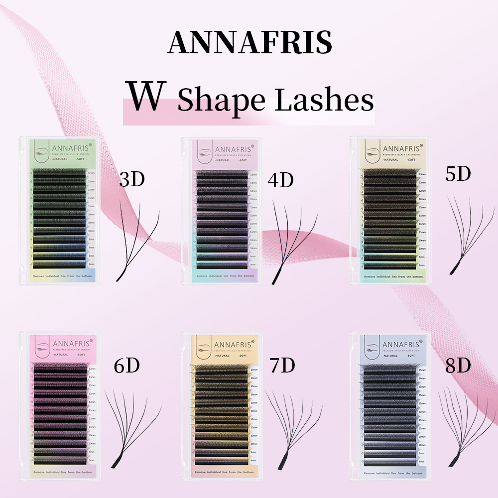 Eyelash Extension Yelix - ANNAFRIS Premade Hacim Fanı YY 3D
