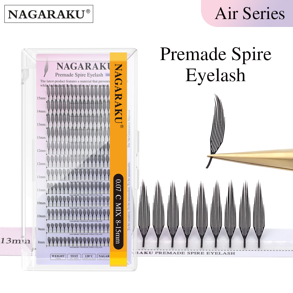 Eyelash Extension Anime - NAGARAKU Premade Spire Kirpik Anime Etkisi