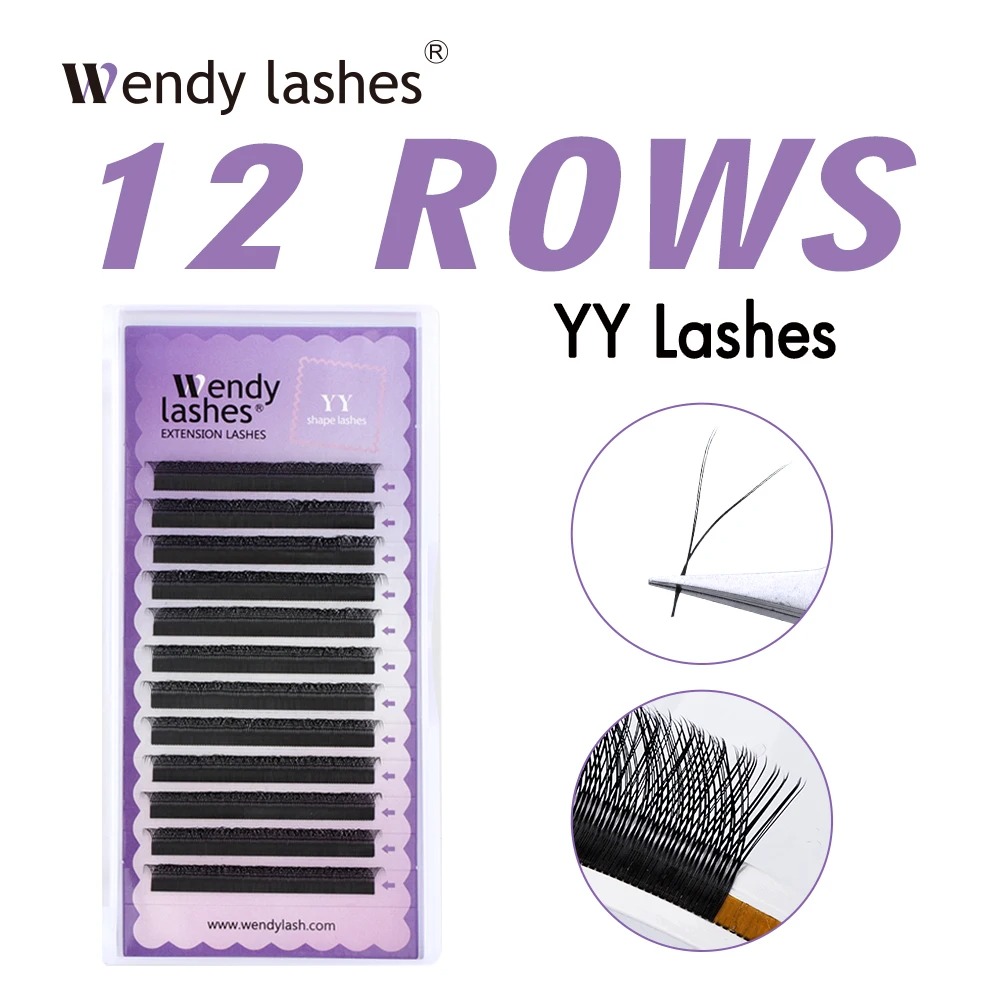 Eyelash Extension Yelix - WENDY 2D YY Şekli C/D Kıvırmak