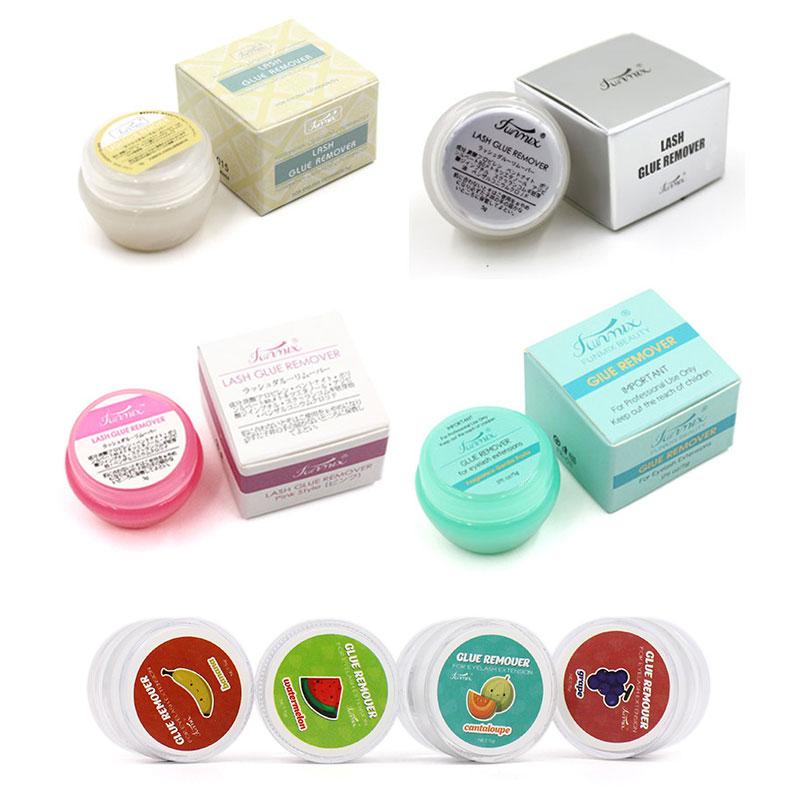Eyelash Extension Remover Gel - 10 adet 5g profesyonel yanlış kirpik