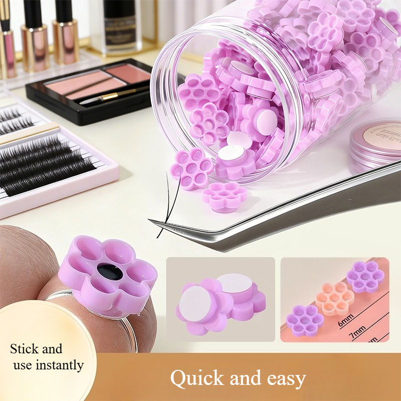 Eyelash Extension Class - 120 adet kirpik uzatma tutkal tutucu