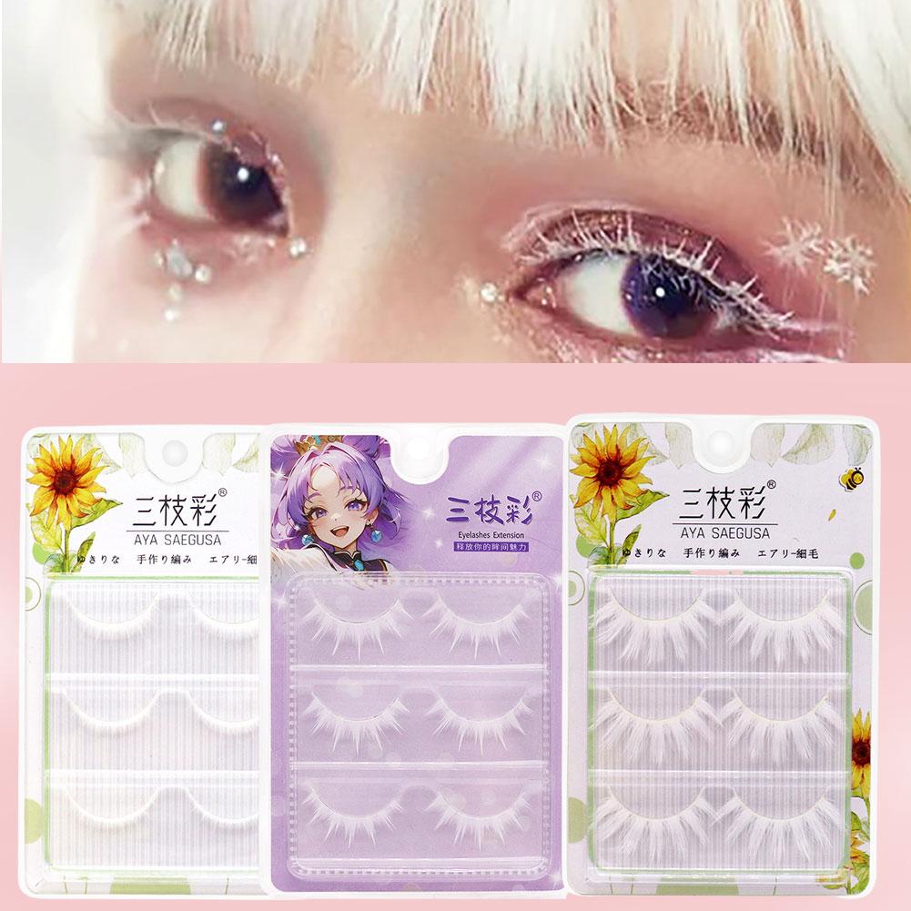 Beyaz Sahte Kirpikler Cosplay  - Eyelash Extension Anime incelemesi ve fiyatı