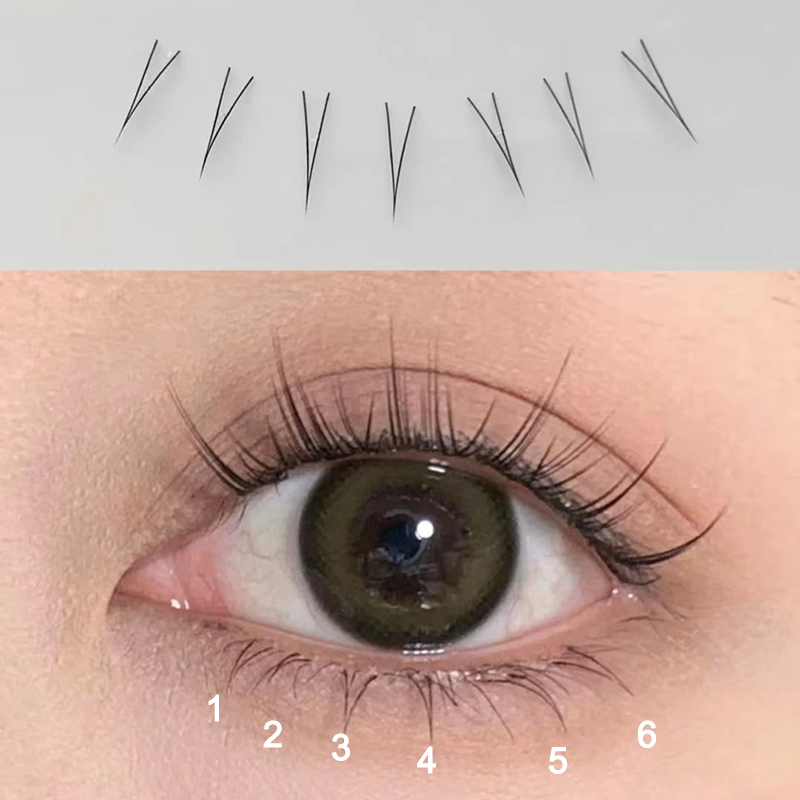 J Curl V Şekli Kirpik Altında  - Eyelash Extension Anime incelemesi ve fiyatı
