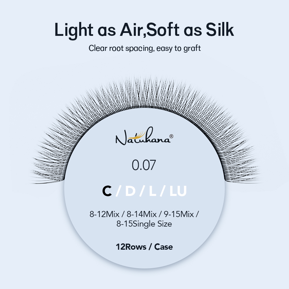 NATUHANA Tek Uçlu 2D YY Kirpik - Eyelash Extension Yelix incelemesi ve fiyatı