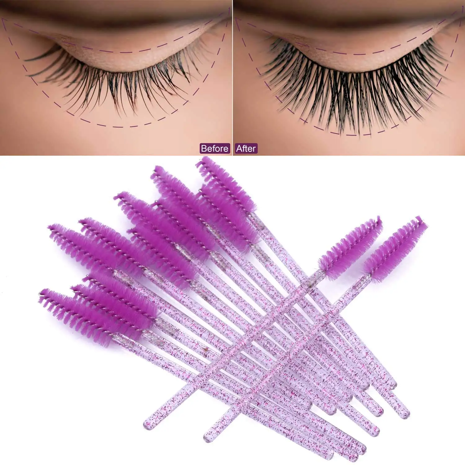 100/1000/2000 adet Tek Kullanı - Eyelash Extension Wholesale incelemesi ve fiyatı