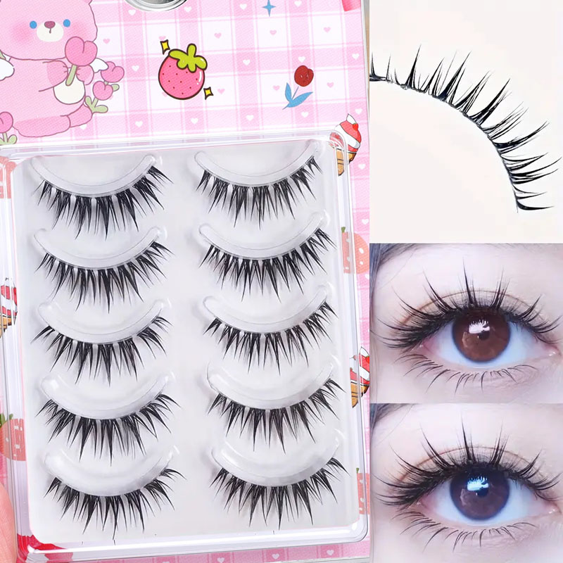 5 Çift Islak Çizgi Roman Kirpi - Eyelash Extension Cat Eye incelemesi ve fiyatı