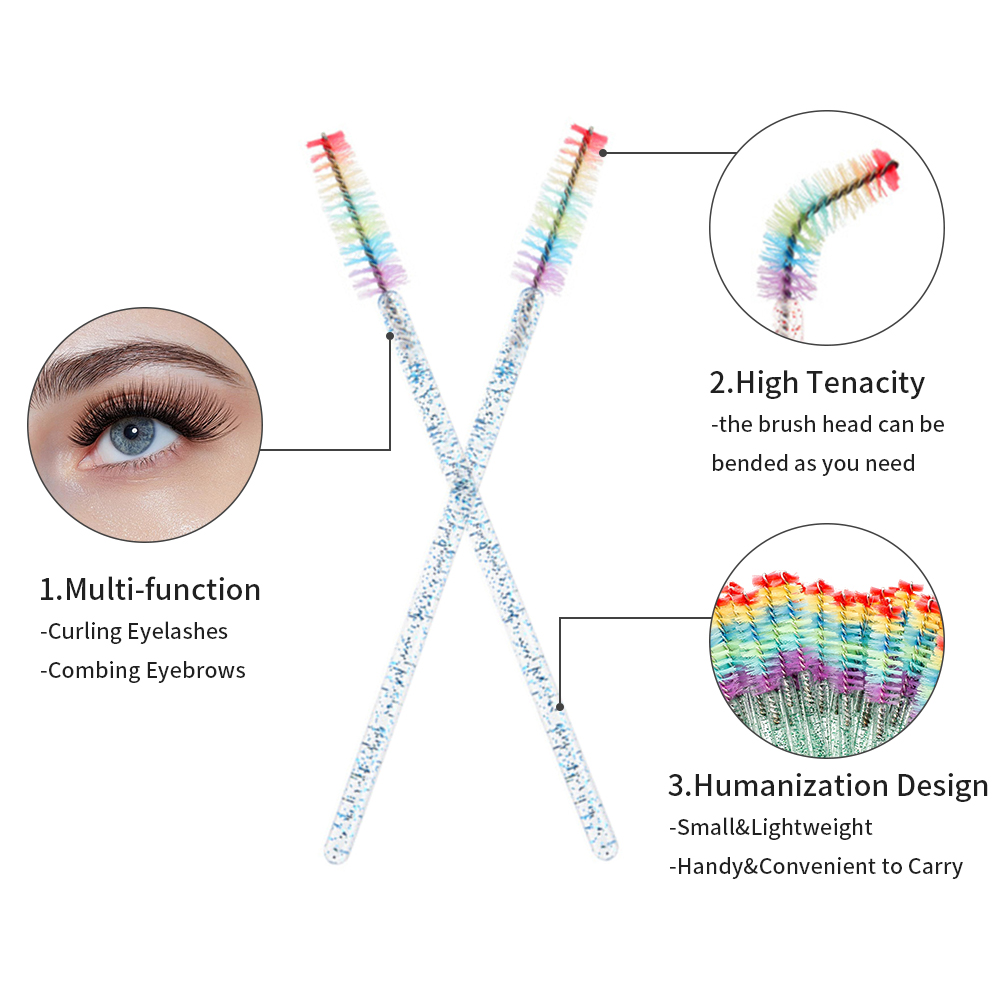50 adet gökkuşağı kristal kirp - Eyelash Extension Class incelemesi ve fiyatı