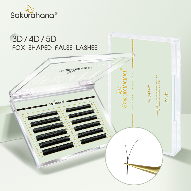 SAKURAHANA Fox 3D 4D 5D Şekill - Eyelash Extension Cat Eye incelemesi ve fiyatı