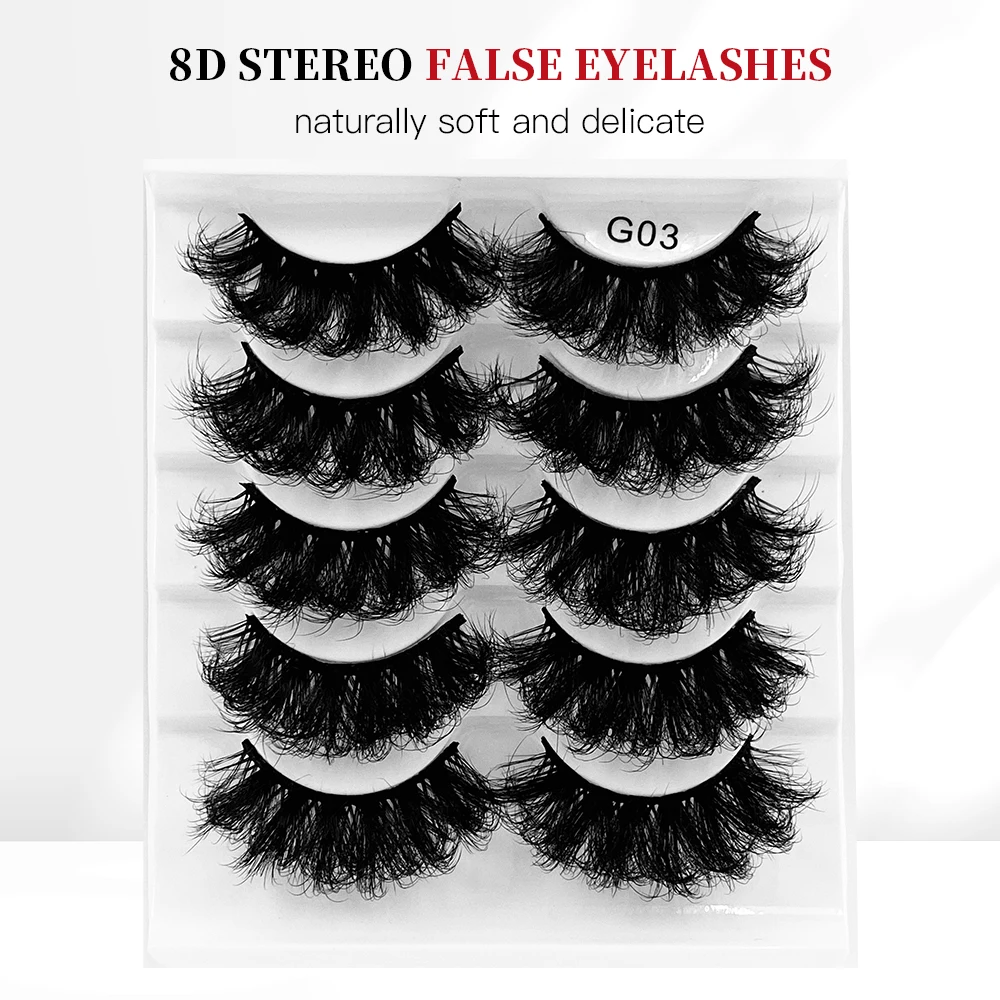 5 Çift Kabarık Sahte Vizon Kir - Eyelash Extension Last incelemesi ve fiyatı