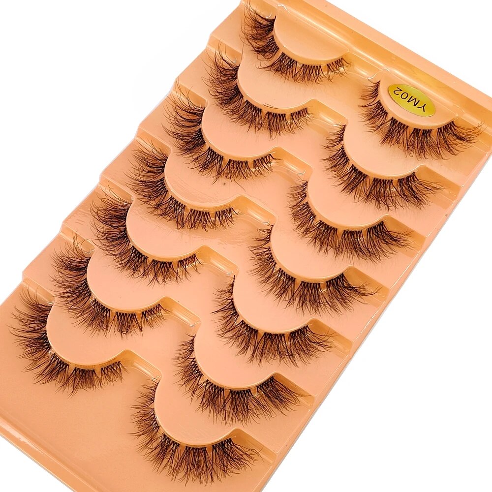 7pairs vizon kirpik görünmez b - Eyelash Extension For Big Eyes incelemesi ve fiyatı
