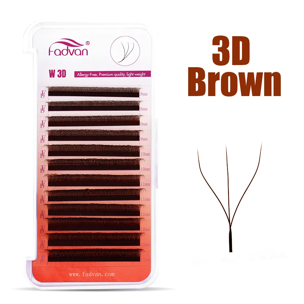FADVAN Kahverengi 3D/4D W Şekl - Eyelash Extension Last incelemesi ve fiyatı